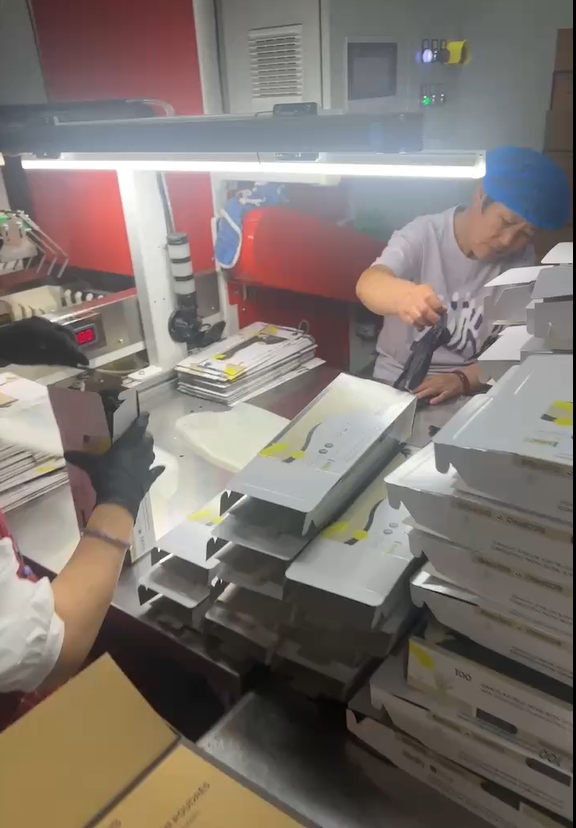 威伦橡塑一次性手套打包生产线